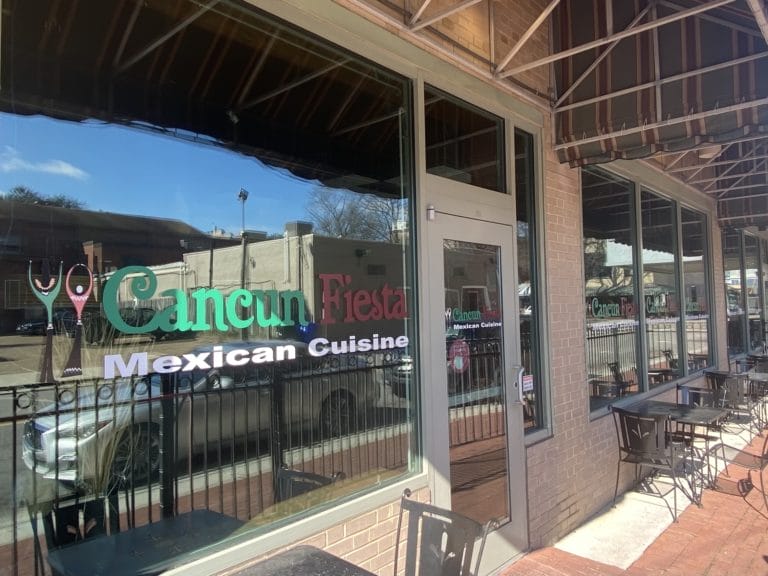 The entrance to Cancun Fiesta in Portsmouth, Virginia The entrance to Cancun Fiesta in Portsmouth, Virginia