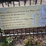 Panel 1 of 3 containing a poem