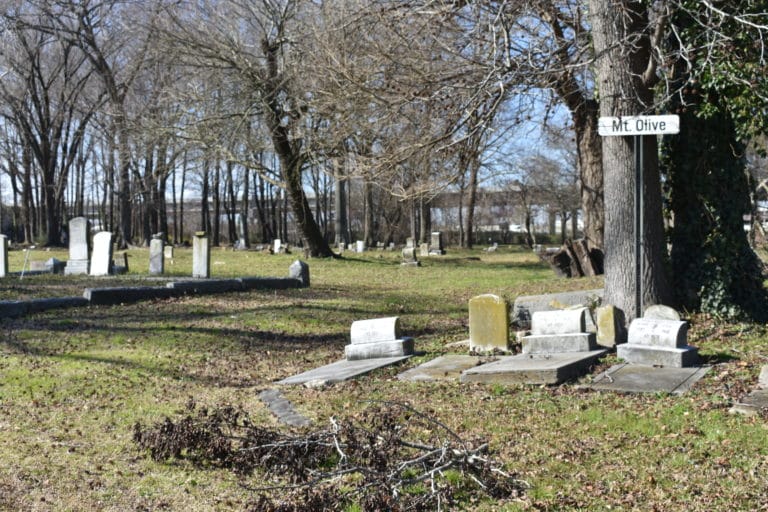 Mount Calvary Cemetery, a Virginia historical site