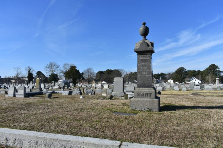 Oak Grove Cemetery, a Virginia historical site