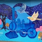 Portsmouth Fantasy Engine muralpainted by Victoria Weiss