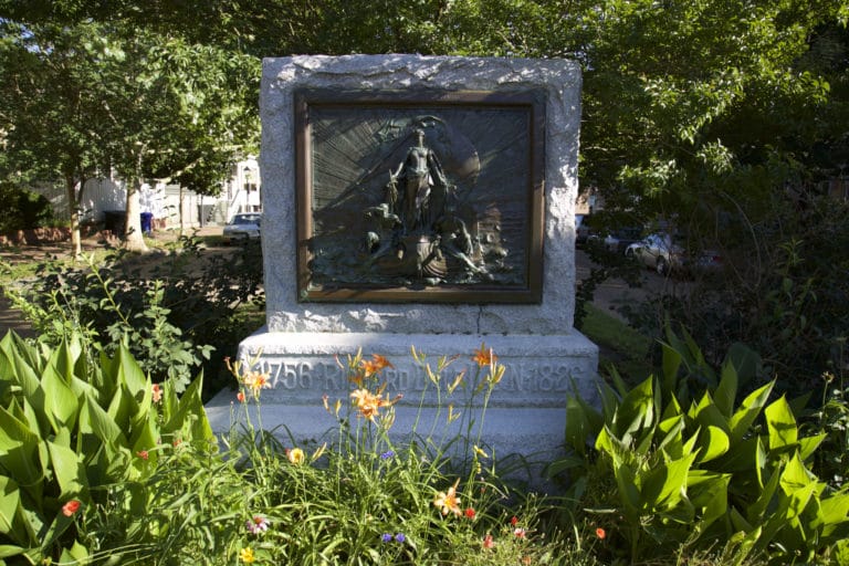 The Commodore Richard Dale Monument in Portsmouth, Virginia.