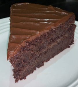 Flourless Double Chocolate Vegan Cake