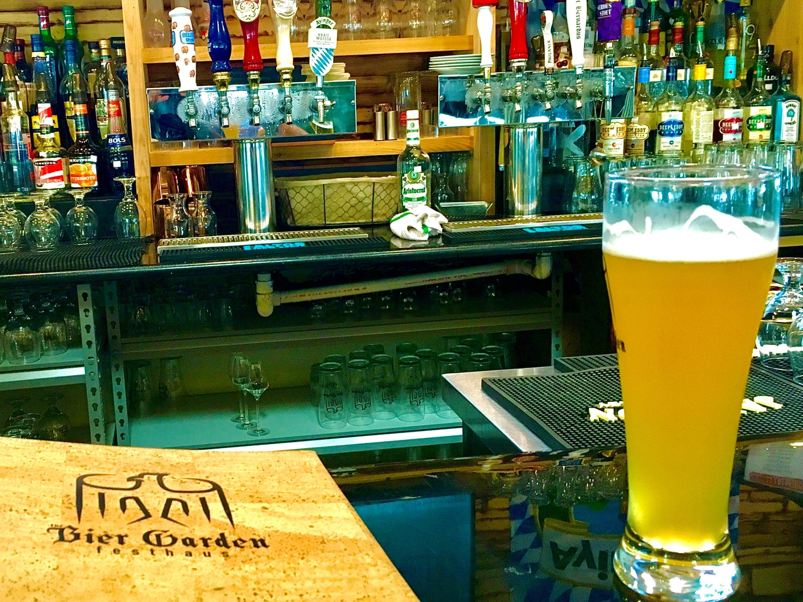 Bier Garden tap photo