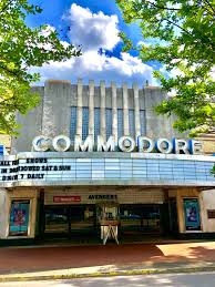 Exterior of the Commodore Theater