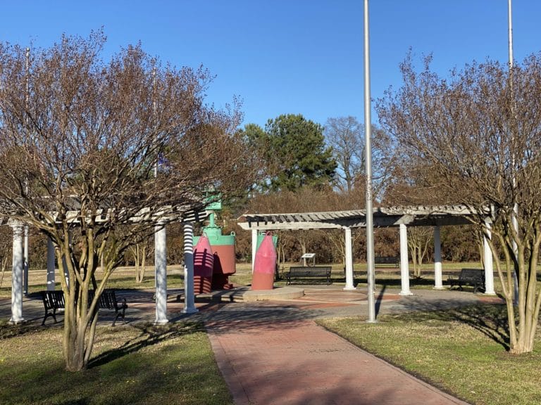 Gazebos within Fort Nelson Park in Portsmouth, Virginia Gazebos within Fort Nelson Park in Portsmouth, Virginia