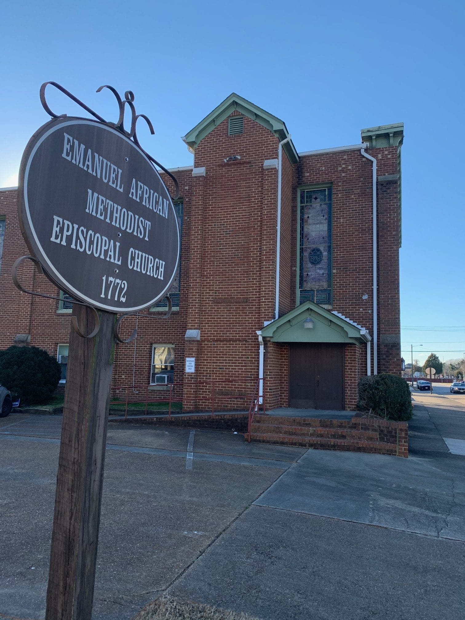 Emanuel African Methodist Episcopal Church founded 1772