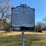 Virginia Historic Marker for Emanuel AME Church