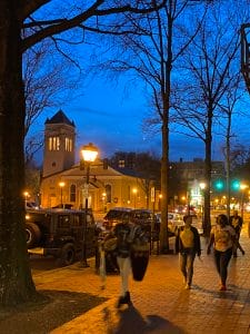 Strollers on High Street 