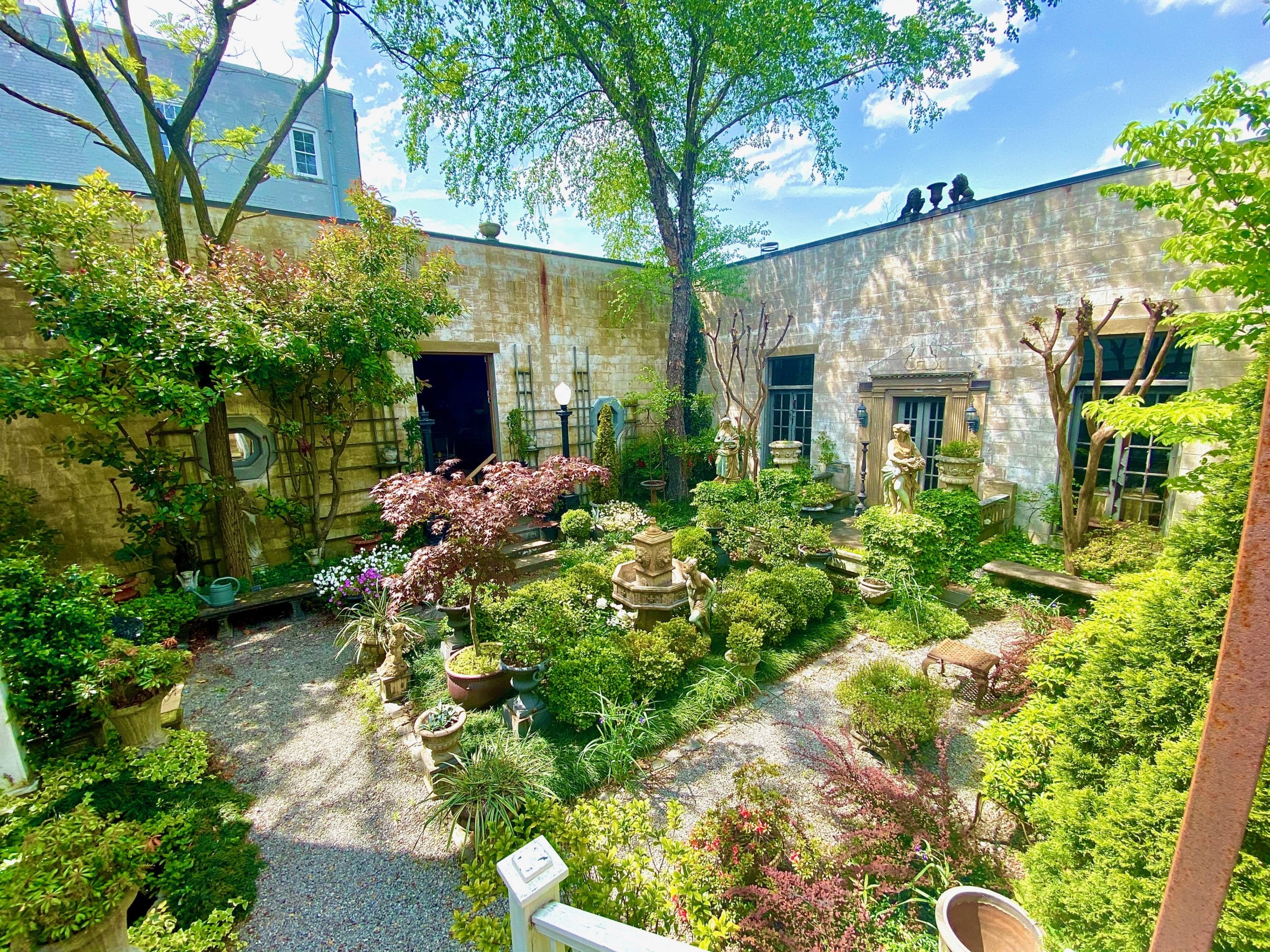 Garden Courtyard at Anderson Wright