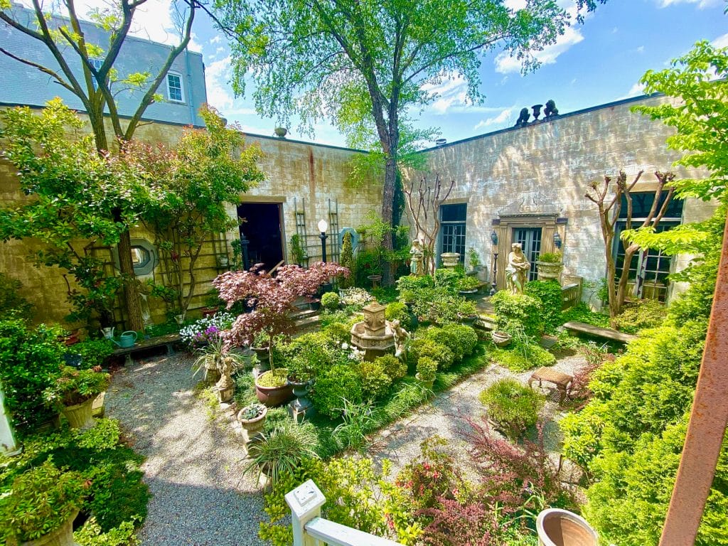 Garden Courtyard at Anderson Wright