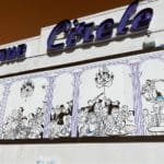 Mural from the historic Circle Restaurant
