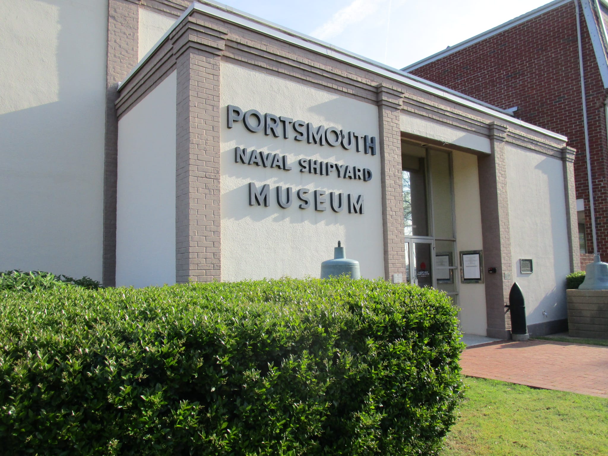Portsmouth Naval Shipyard Museum exterior
