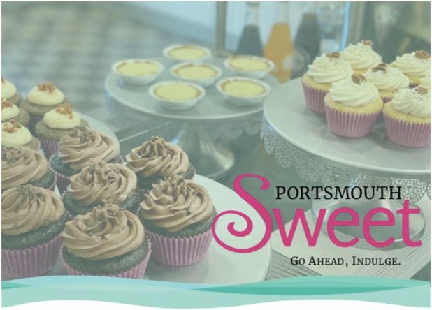 Bakery images with Portsmouth Sweet Branding