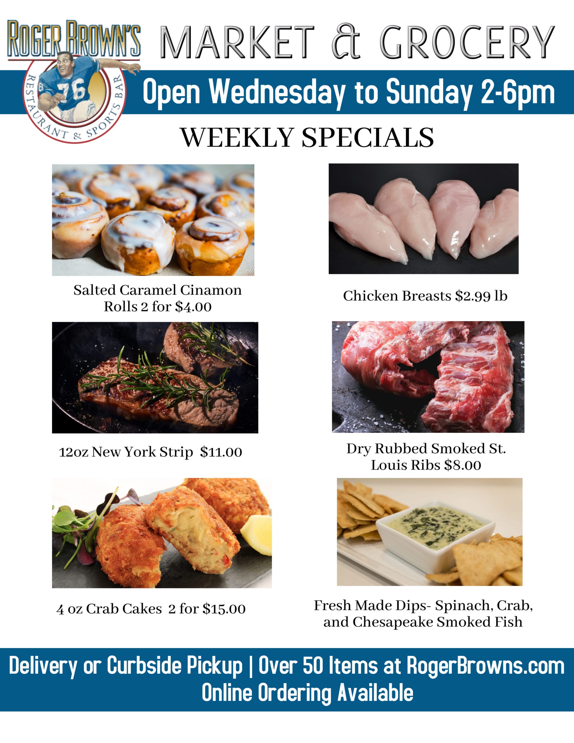 Roger Brown's Market Specials