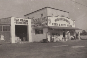 Norfolk County Feed and Seed in the 1950s