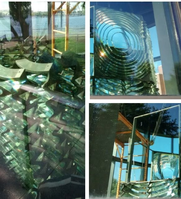 Dismantling process of Fresnel Lens