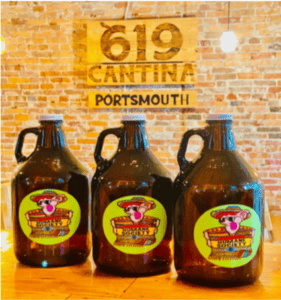 619 Cantina Growler Partnership with Portsmouth Humane Society