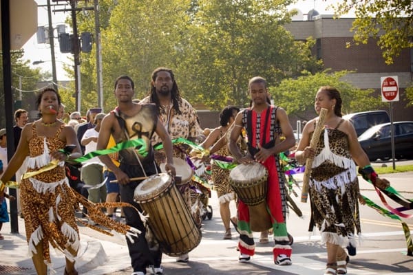 Drummers at Umoja Festival