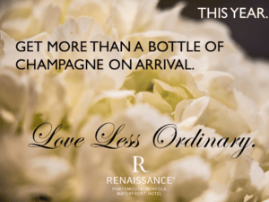 Renaissance Valentines Day flyer