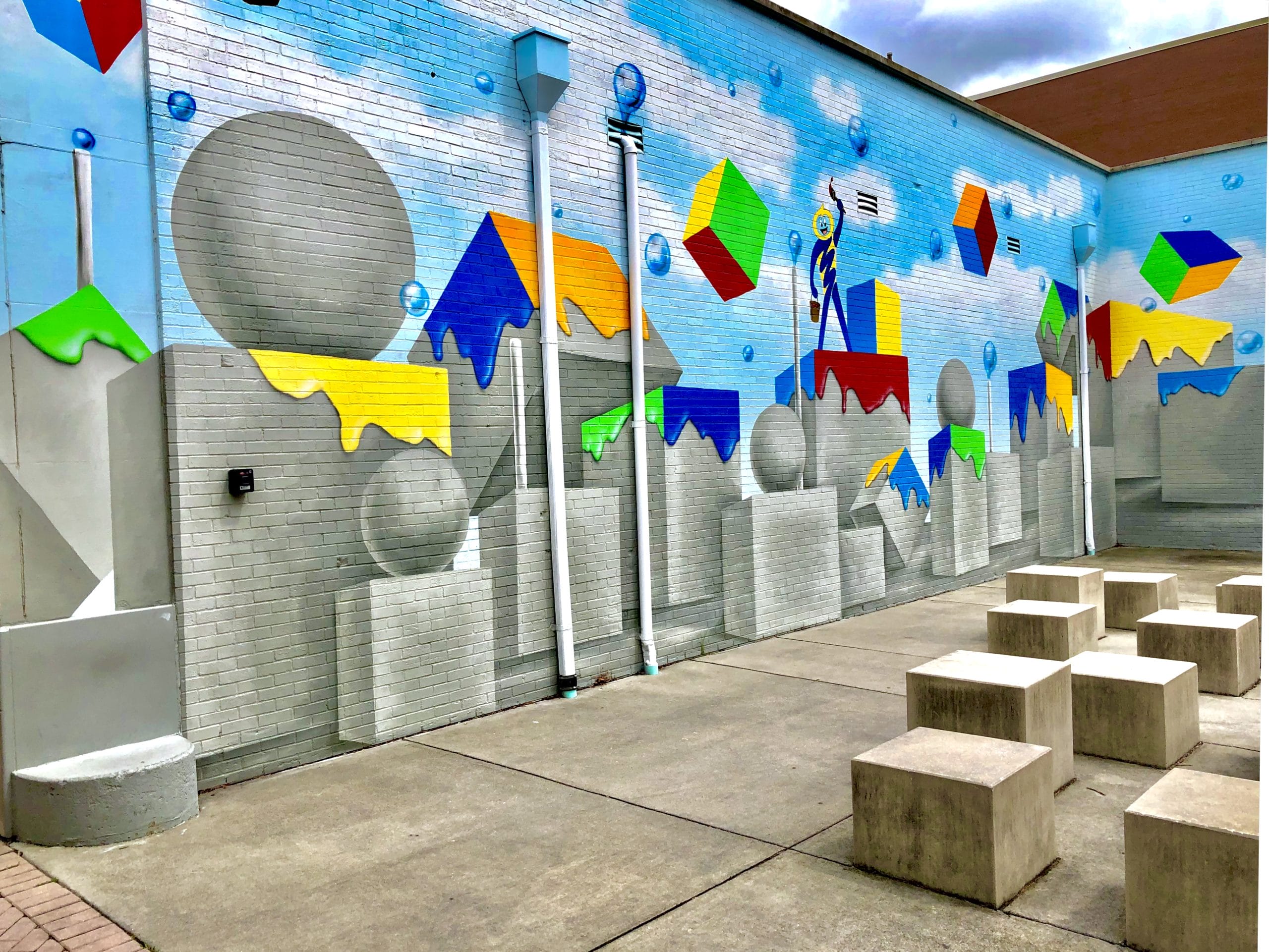 Whimsical Streetscape by Sam Welty