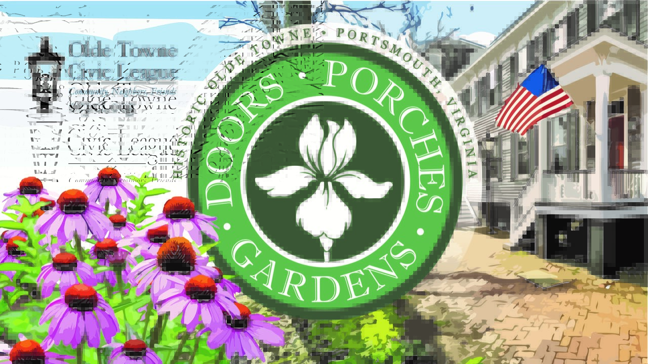 Banner for Doors Porches and Gardens of Olde Towne Portsmouth, Virginia