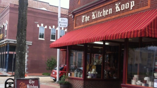 The exterior of The Kitchen Koop in Portsmouth, Virginia.