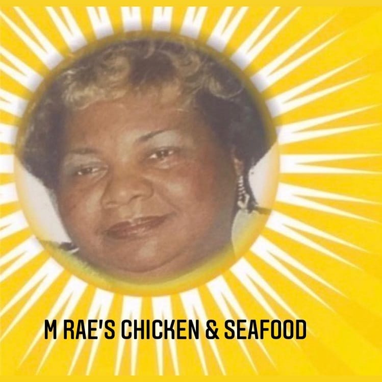 Logo for M Rae's Chicken and Seafood in Portsmouth, Virginia