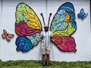 Portsmouth Public Art Wings Butterfly