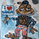 Bufo Loves Portsmouth Sign