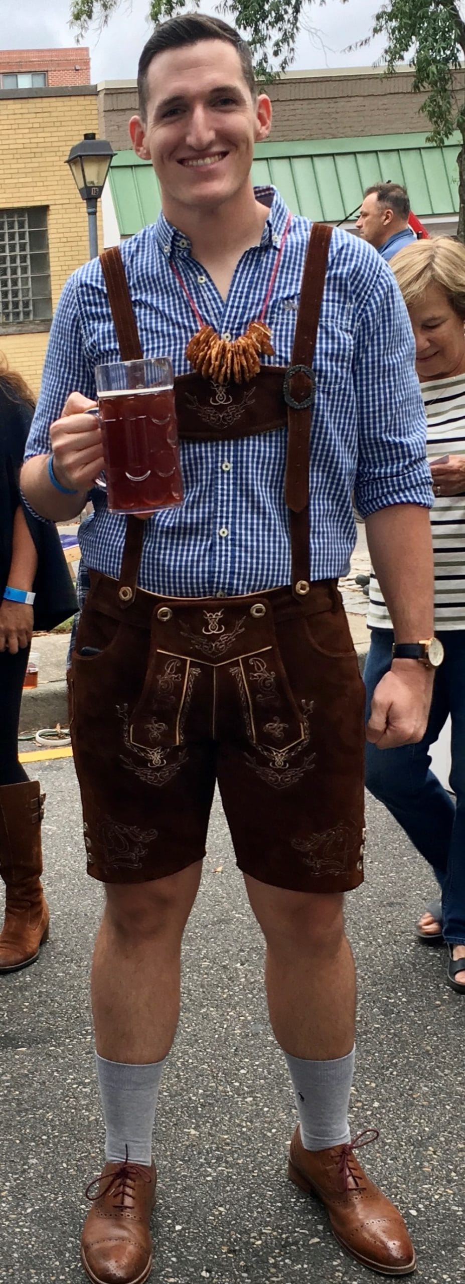 Oktoberfest guest in leiderhausen