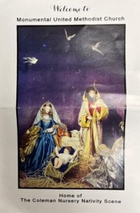 Nativity Scene Program Cover