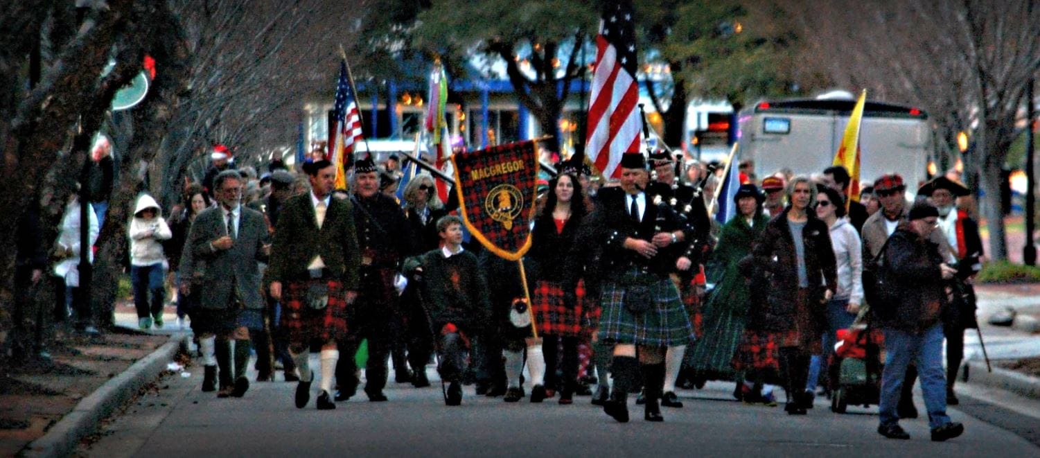 Portsmouth's Olde Towne Scottish Walk