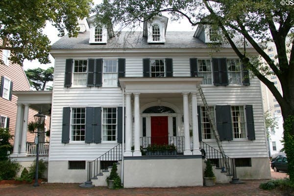 A house on 300 North Street in Portsmouth Virginia that was used during the Underground Railroad