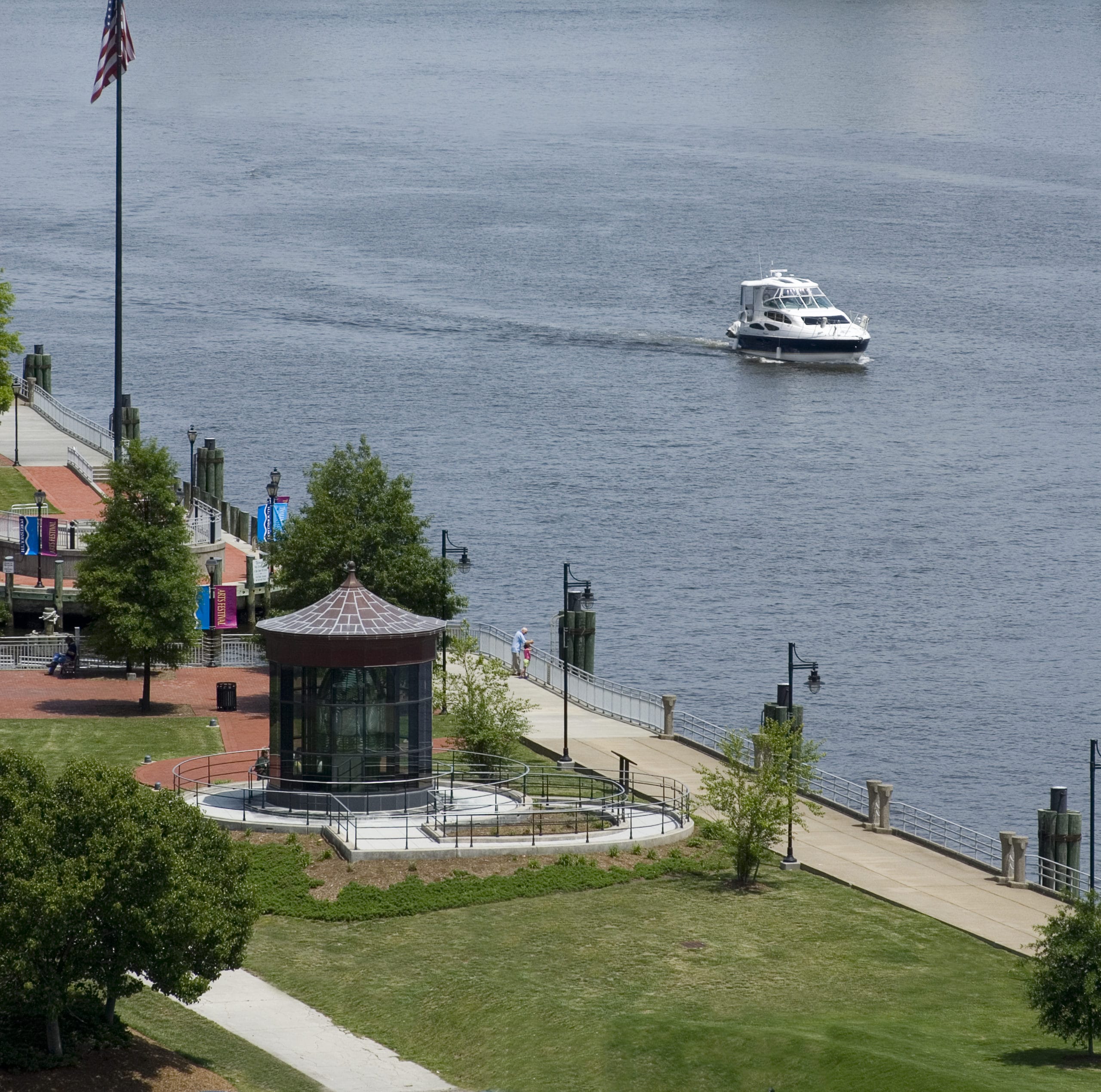 image of the Portsmouth Waterfront and Fresnel