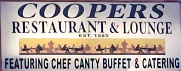 Logo for Cooper's Restaurant & Lounge in Portsmouth, Virginia