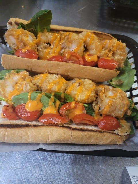 Sandwich at Truth Restaurant and Lounge in Portsmouth, Virginia Sandwich at Truth Restaurant and Lounge in Portsmouth, Virginia