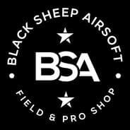 Logo for Black Sheep Airsoft in Portsmouth, Virginia