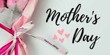 an Image with a pink bow and the words " Mother's Day" for an event in Portsmouth, VA
