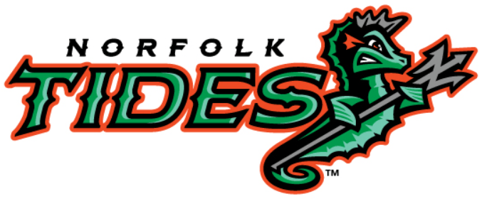 Norfolk Tides logo with mascot