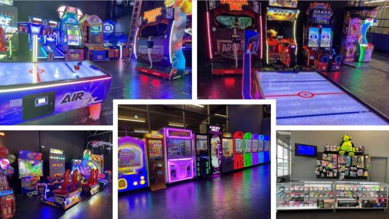 Arcade Games at LeMans Karting 768x433