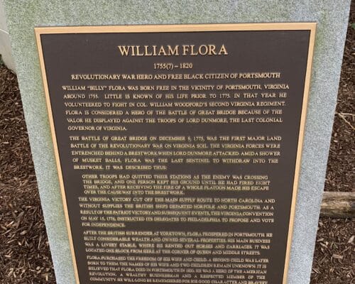 William Billy Flora Monument