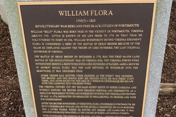 William Billy Flora Monument