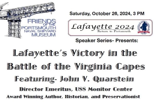 Lafayette Speaker Series_Battle of the Capes