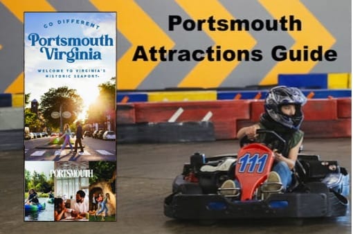 Portsmouth Attractions Guide Mobile Cover 2025-Digital Brochure